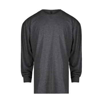 Premium Long Sleeve Tee – Charcoal | Comfortable, Durable, and Stylish