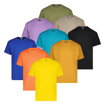 Pack of 9 - UltraSoft Premium Tees - 4.3 Oz