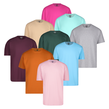 Pack of 9 - UltraSoft Premium Tees - 4.3 Oz