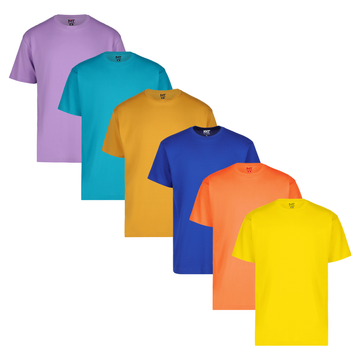 Pack of 6 - UltraSoft Premium Tees - 4.3 Oz