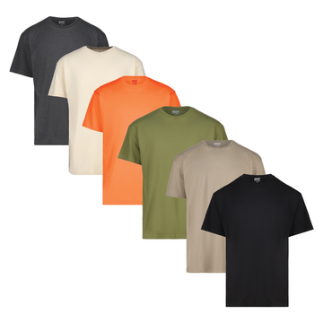 Pack of 6 - UltraSoft Premium Tees - 4.3 Oz