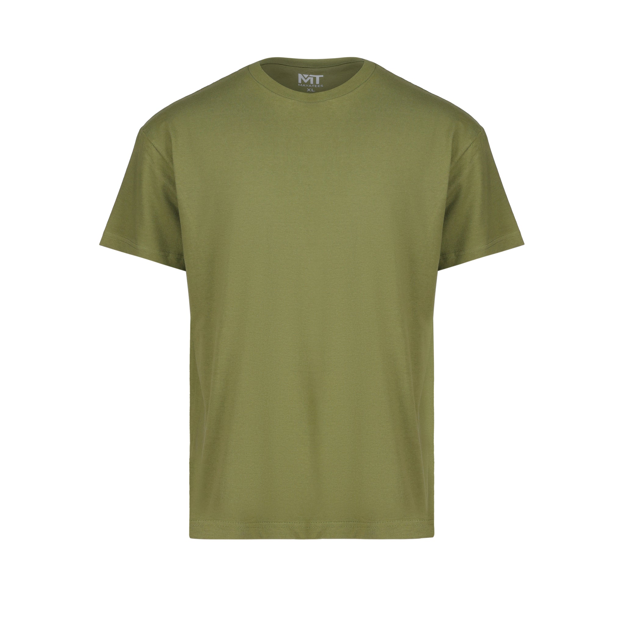Premium Adult Tee - 4.3 Oz, Military Green - Top Choice for Printers