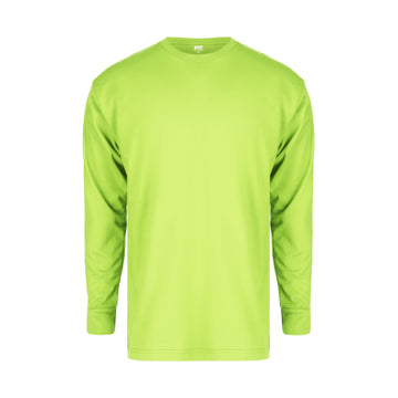 Premium Long Sleeve Tee – Neon Yellow | Comfortable, Durable, and Stylish