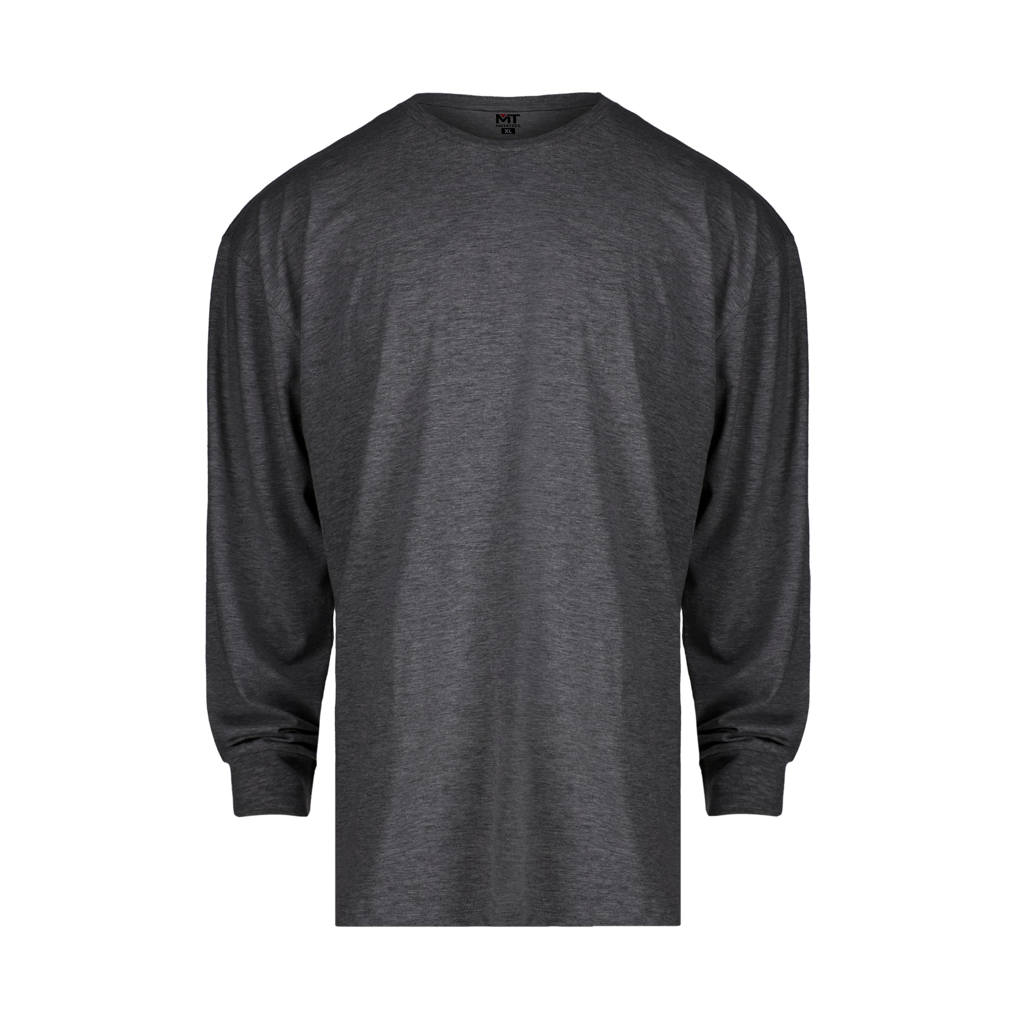 Premium Long Sleeve Tee – Charcoal | Comfortable, Durable, and Stylish
