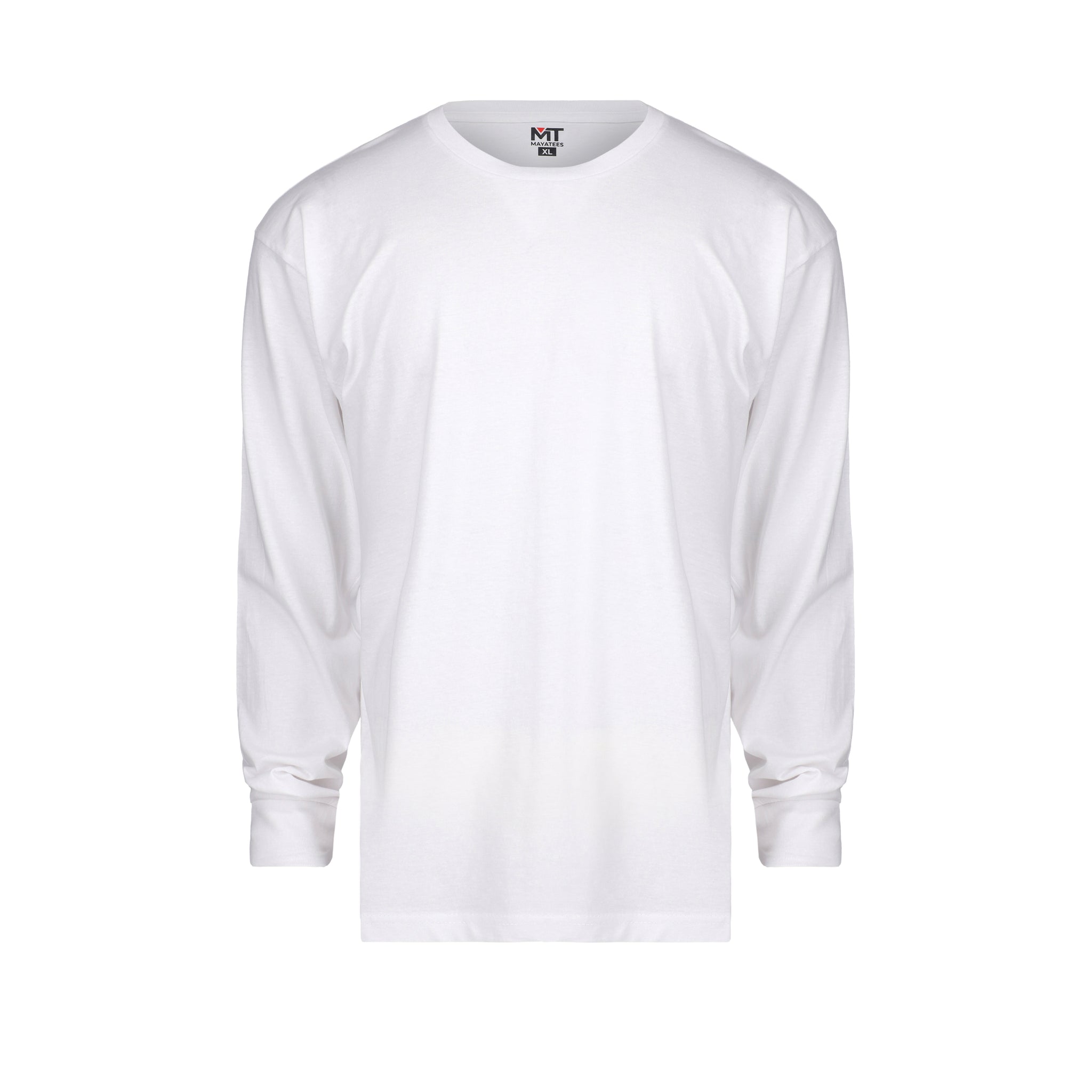 Premium Long Sleeve Tee – White | Comfortable, Durable, and Stylish